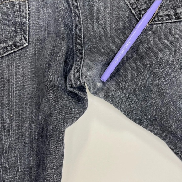 Levi Strauss 514 Men’s Size 28x32 Measures (31) Black Jeans Red Tab Straight Leg - Picture 5 of 11